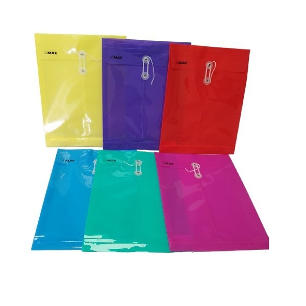 SOBRE PLAST. CHILO CTA. VERT. MAE COL. TRANSP.1260360